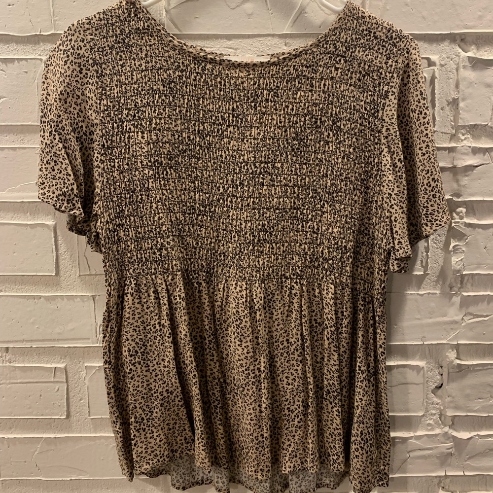 Leopard Print Top